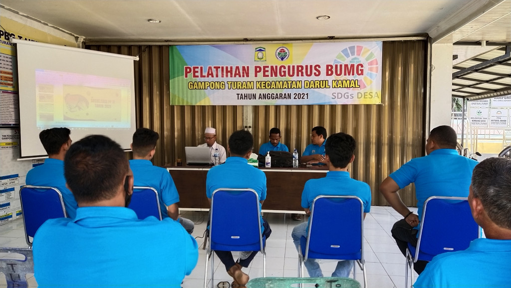 Pelatihan Pengurus BUMG